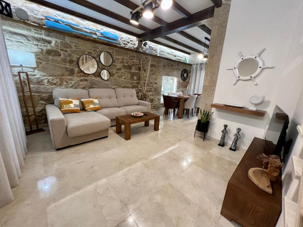 Вилла Galihost - Preciosa Casa Marinera En Carril Вильягарсия-де-Ароса Экстерьер фото